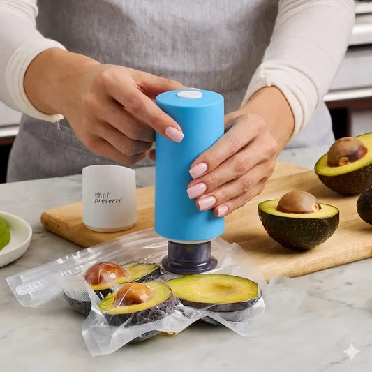 Sellador al Vacío de Alimentos + 11 Bolsas Reutilizables 🎁