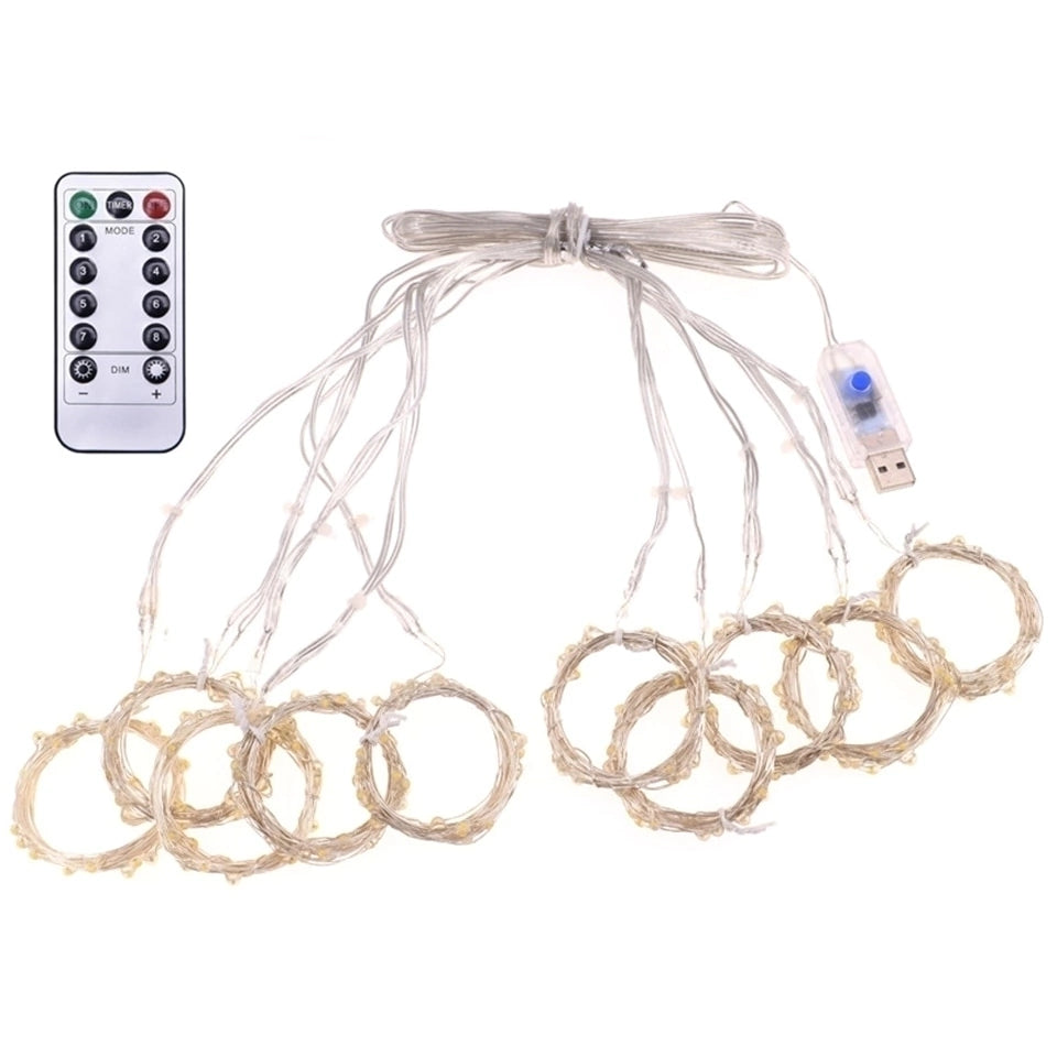 🎇 Cortina LED Cascada 3x3m – La Magia de 360 Luces ✨