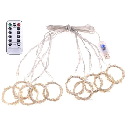 🎇 Cortina LED Cascada 3x3m – La Magia de 360 Luces ✨